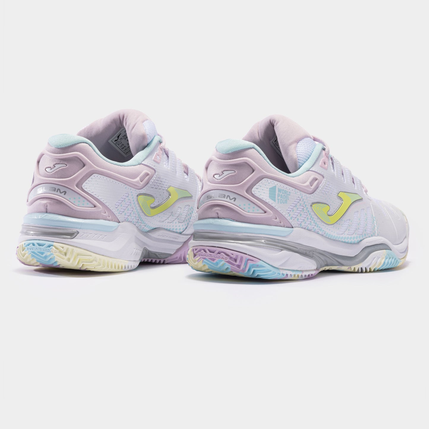 Tenis Joma Junior Mujer Niña Padel Slam Jr 2302 Blanco Rosa