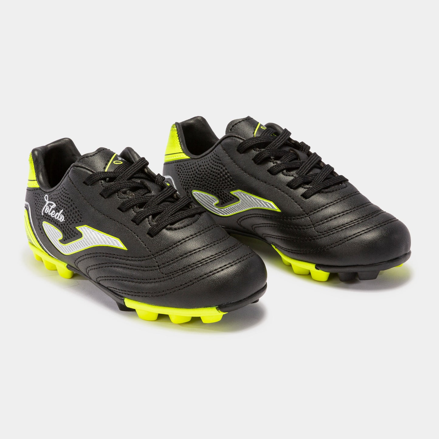 Tenis tachones para Futbol JOMA niños Junior Toledo 2201 - Negro